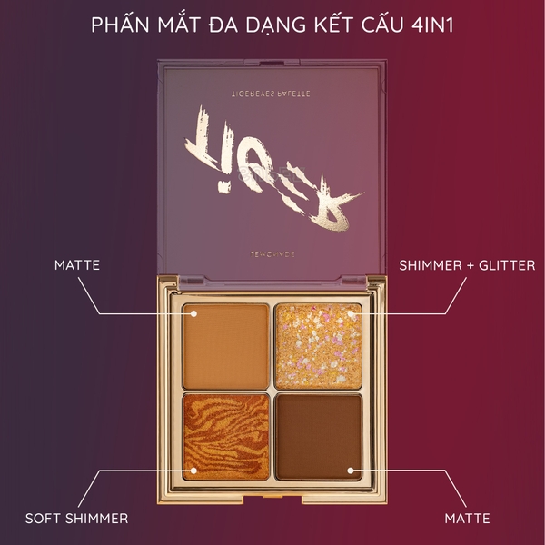 Bảng Phấn Mắt Lemonade SuperTiger Eyeshadow Palette 8.8g