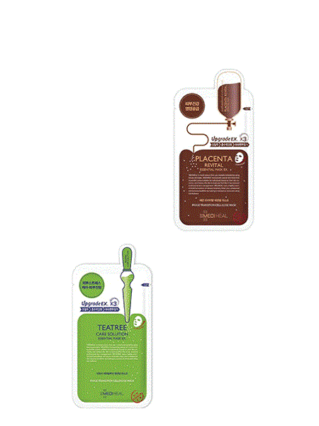 Combo 5 Mask Mediheal Tea Tree +5 Mask Mediheal Placenta