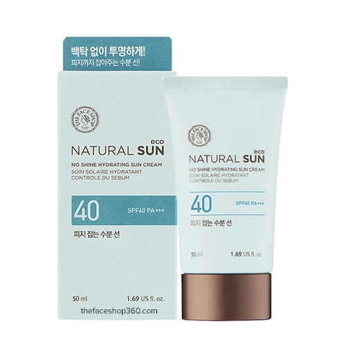 KCN TFS Natural Sun Eco No Shine Hydrating Sun Thấp