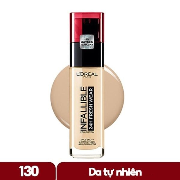 Kem Nền Loreal Lâu Trôi Infallible 24h Fresh Wear 30ml - tone 130