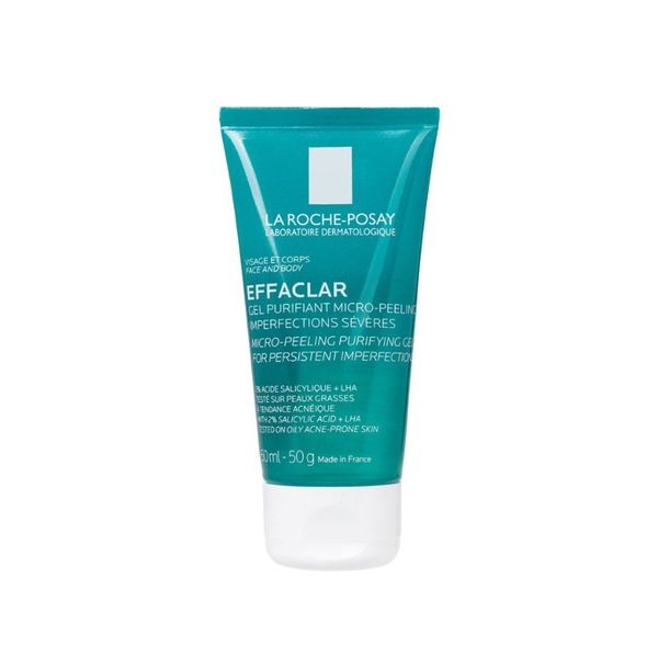 Sữa rửa mặt Gel La Roche Posay Giảm Mụn Cho Mặt và Toàn Thân 50ml