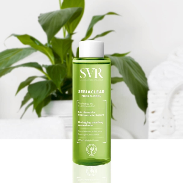 Nước Hoa Hồng Làm Giảm Mụn SVR Sebiaclear Micro Peel 150ml