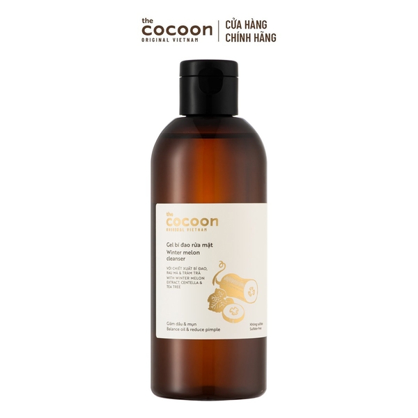 Gel Rửa Mặt Bí Đao Cocoon Làm Giảm Dầu & Mụn 310ml
