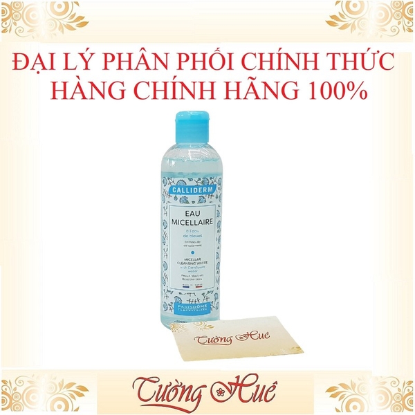 Tẩy trang Calliderm xanh dương 250ml