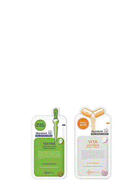 Combo 5 Mask Mediheal Vita light beam +5 Mask Mediheal Tea Tree