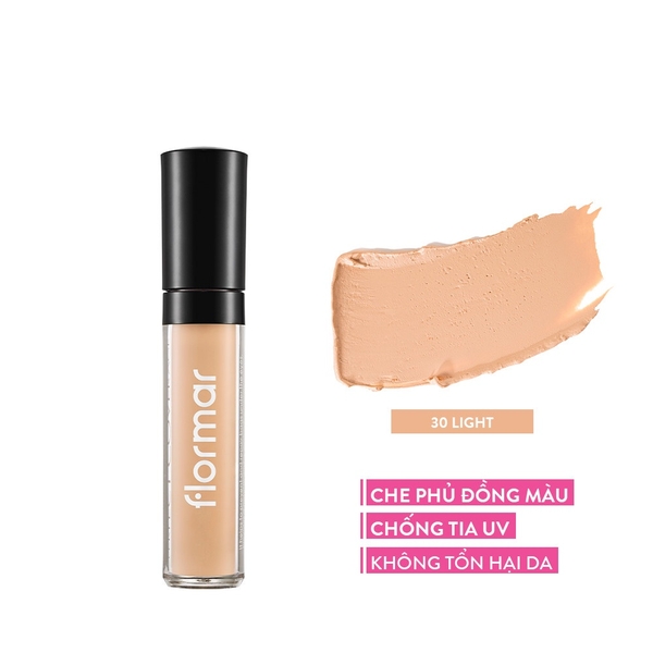 Che khuyết điểm Flormar Perfect Coverage Màu #30 Light 5ml
