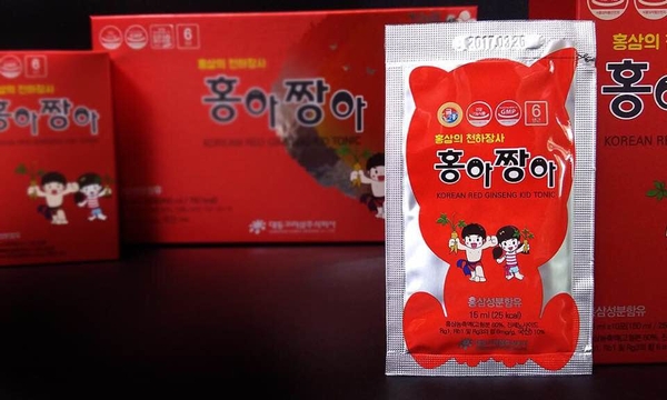 Nước Hồng Sâm trẻ em DAEDONG hộp 30 gói