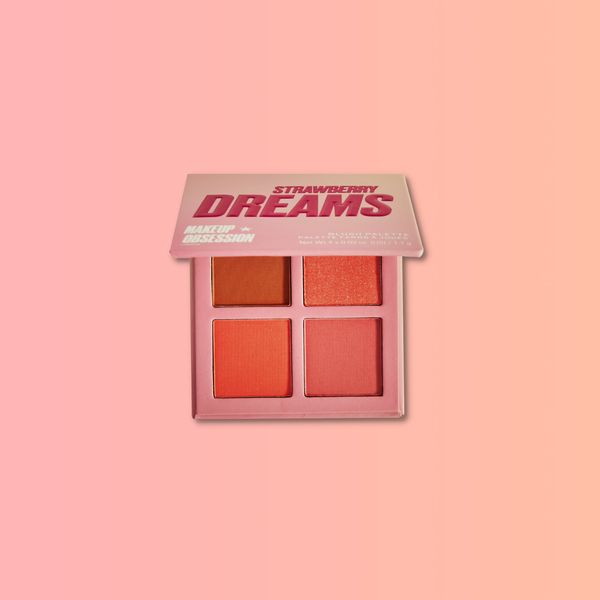 Bảng phấn má Revolution Blush Palette Makeup Strawb Dreams
