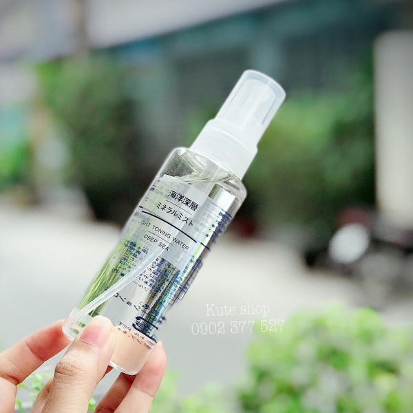 Toner Muji deep sea xịt 100ml