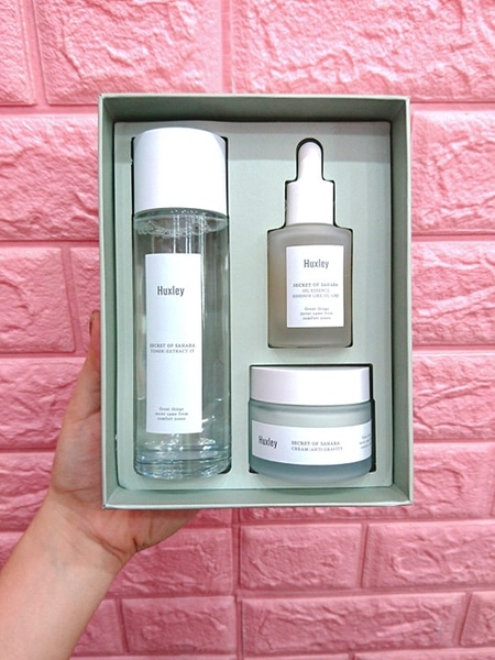 Set 3sp HUXLEY Dưỡng ẩm CLH Antioxidant trio