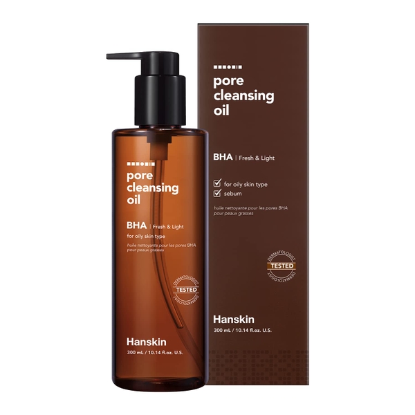 Dầu tẩy trang HANSKIN Cleasing Oil & Blackhead BHA 300ml