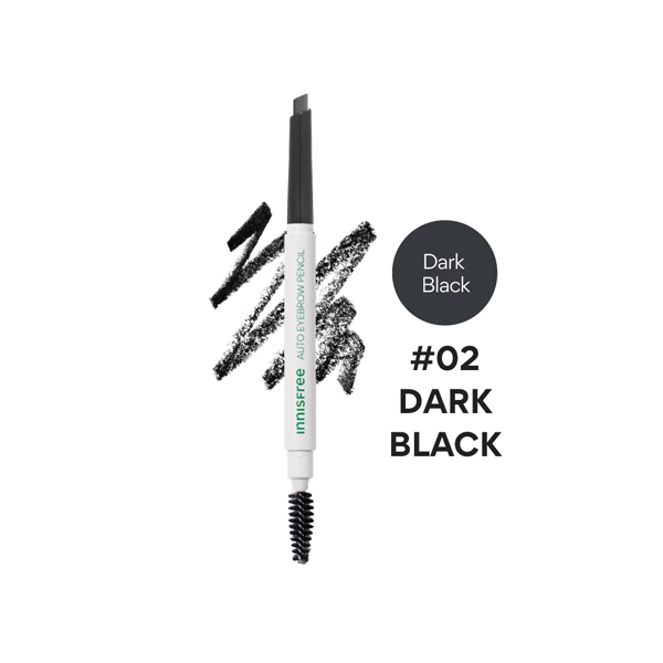 Màu #02 Chì kẻ mày Innisfree Auto Eyebrow Pencil 0.3g