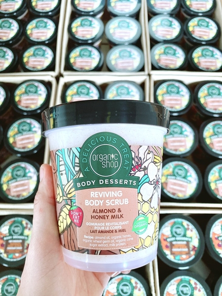 TDC Body Almond & Honey Milk Organic 450ml