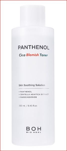Nước hoa hồng BIOHEAL BOH Panthenol Cica Blemish Toner 250ml