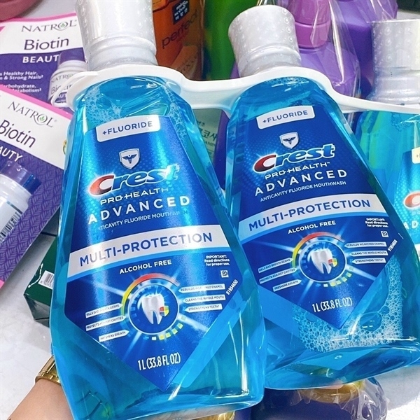 Nước Súc Miệng trắng răng Crest Pro Health 1 lít