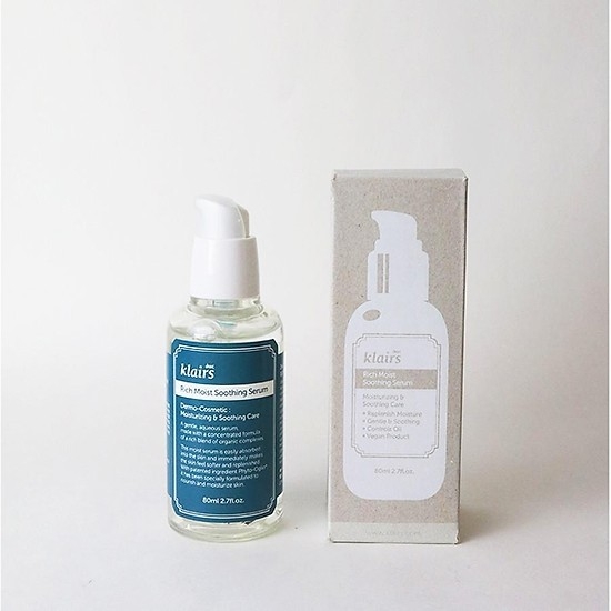Tinh chất Klairs rich moist soothing serum