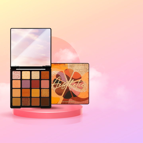 Bảng Phấn Mắt 16 Ô Lemonade Aesthetic Eyeshadow Palette 20.8g