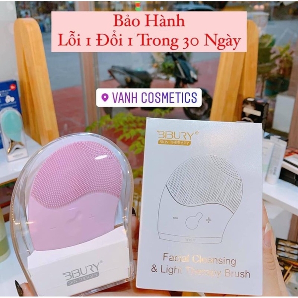Combo Kèm sạc Màu hồng Máy rửa mặt Bibury