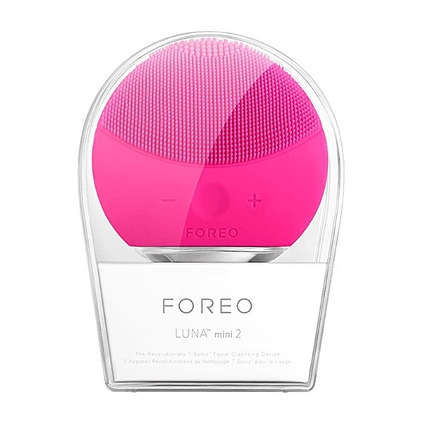 Máy rửa mặt Foreo mini 2 màu hồng đậm 2400