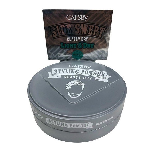 Sáp Vuốt Tóc Gatsby Side Swept Classy Dry 75gr