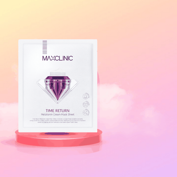 Mặt nạ Maxclinica time return melatonin cream mask sheets 28g