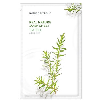 Mặt Nạ Nature Republic Chiết Xuất Tràm Trà Tea Tree Giảm Mụn 23ml