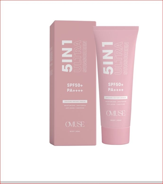 Kem chống nắng dành cho body OMuse  - 5in1 Ultra Sunscreen Body