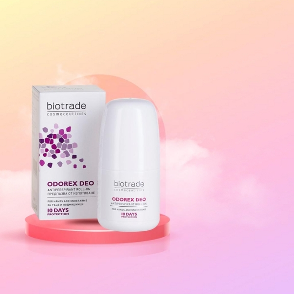 Lăn khử mùi Biotrade Odorex Deo Antiperspirant Roll On lăn nách dành cho nam nữ ngăn đổ mồ hôi 40ml