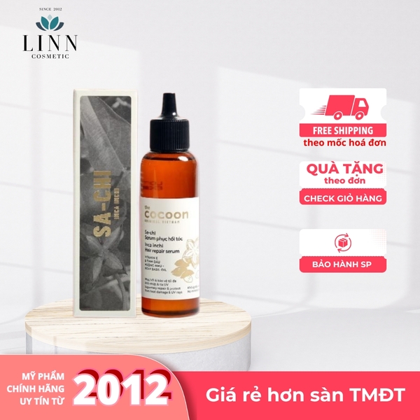 Tinh Chất Dưỡng Tóc Sachi Cocoon Hỗ Trợ Phục Hồi & Bảo Vệ 70ml
