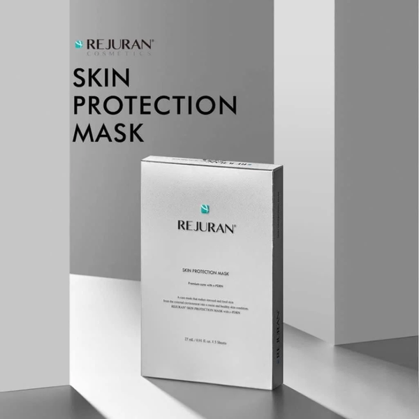 Mặt nạ phục hồi căng bóng trẻ hóa da Rejuran Skin Protection Mask 27ml - 1 mask lẻ mặt nạ tế bào gốc