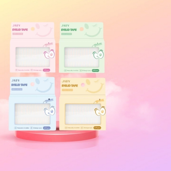 Miếng dán kích mí tàng hình Jary Eyelid Tape 120 miếng - dán mí chống thấm nước, lâu trôi đủ size