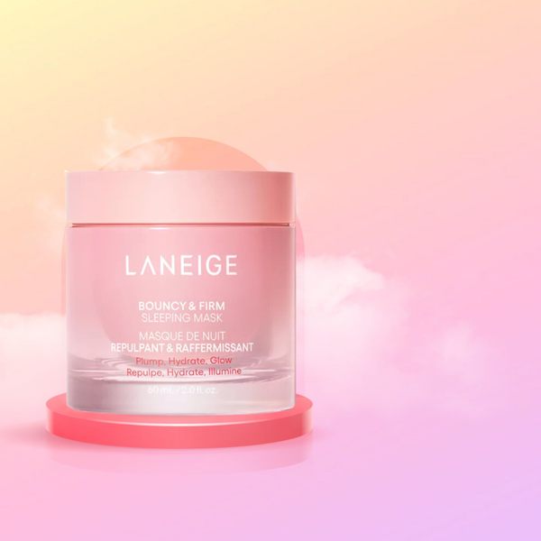 Mặt nạ ngủ Laneige Bouncy & Firm Sleeping Mask 60ml - tăng cường collagen, cấp ẩm dưỡng da căng bóng