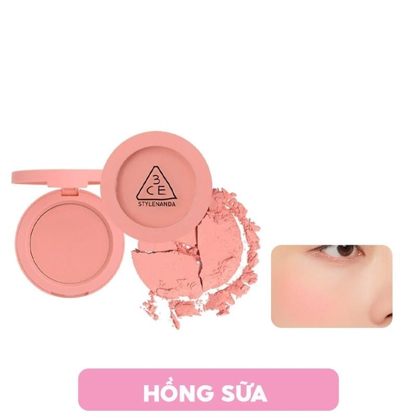 Phấn má 3CE Face Blush 5.5g - Pure Cake