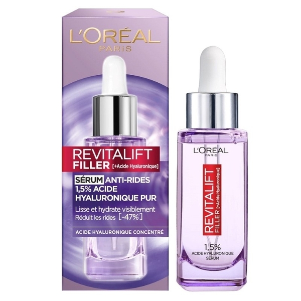 Serum Loreal Hyaluronic Acid 1.5% Revitalift Cấp Ẩm Sáng Da 30ml