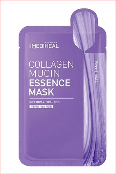 Mặt Nạ Mediheal Essence Tím Collagen Mucin Giảm Nếp Nhăn, Ngăn Ngừa Lão Hoá 20ml