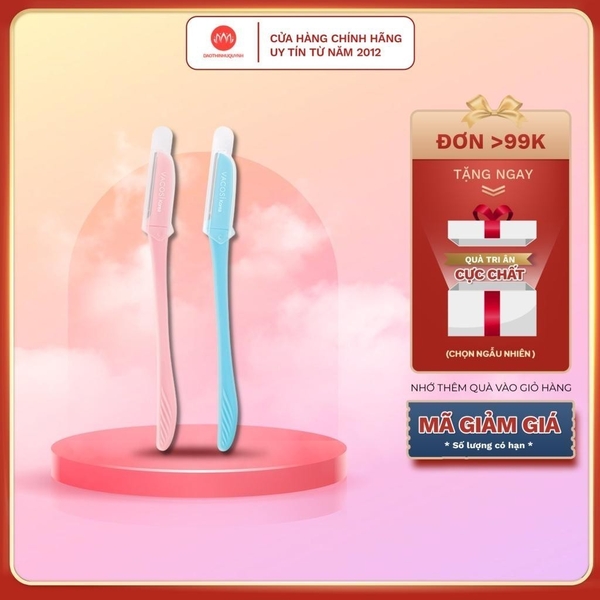 [Mẫu Mới] Dao Cạo Lông Mày Vacosi Hàn Quốc