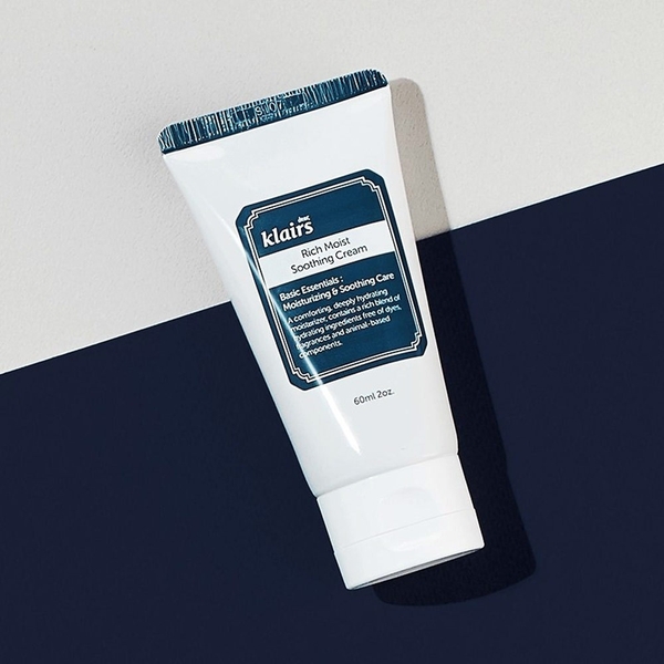 Kem dưỡng ẩm Klairs Rich Moist Soothing Cream cho da thường và da khô 20ml - 80ml chính hãng Dear
