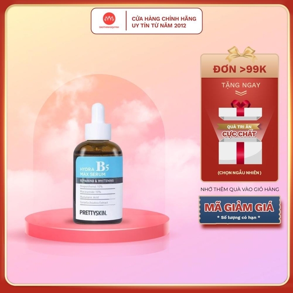 Tinh Chất Phục Hồi, Dưỡng Da Prettyskin Hydra B5 Max Serum 50ml