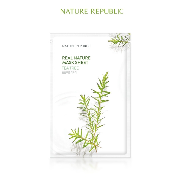 Mặt Nạ Giấy Dưỡng Da Nature Republic Real Nature Mask Sheet 23ml