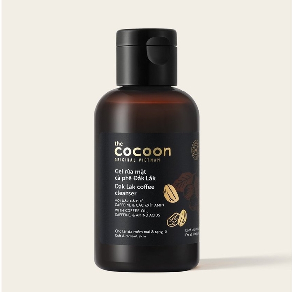 Gel Rửa Mặt Cocoon Cà Phê Đắk Lắk Cho Làn Da Tươi Mới 140ml- 310ml