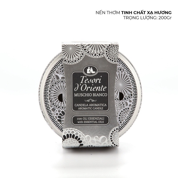 [Mẫu Mới] Nến Thơm Tinh Dầu Tesori D' Oriente Quyến Rũ 200g