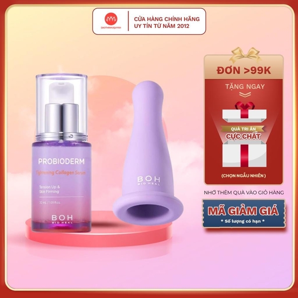 Tinh Chất Làm Săn Da Se Khít Lỗ Chân Lông Bioheal BOH Probioderm Tightening Collagen Serum 30ML