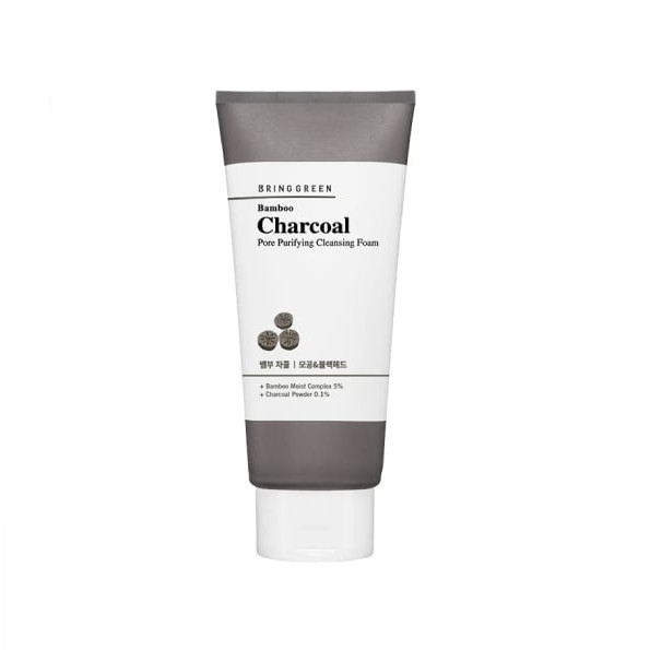 Sữa Rửa Mặt Than Hoạt Tính Bring Green Bamboo Charcoal Pore Purifying Cleansing Foam 300ml