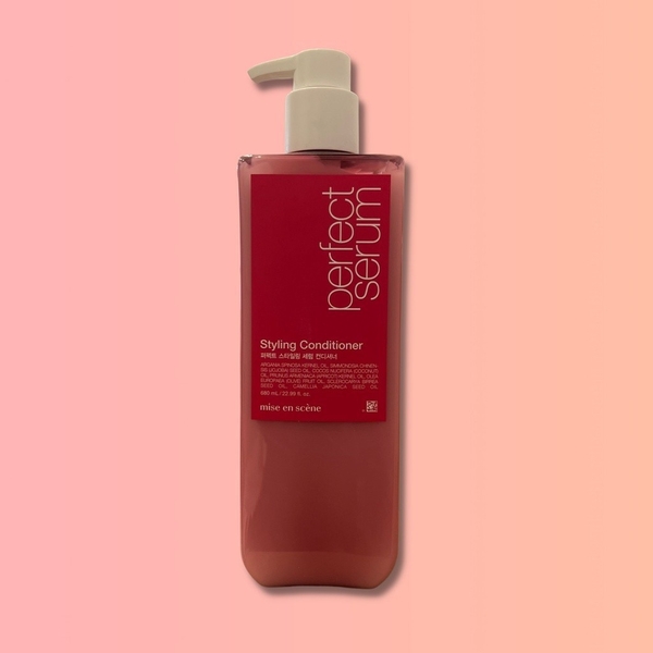 [Mẫu Mới] Set Gội - Xả Mise en Scene Perfect Serum Styling Dưỡng Tóc Suôn Mượt, Dễ Vào Nếp Dành Cho Tóc Uốn 680ml