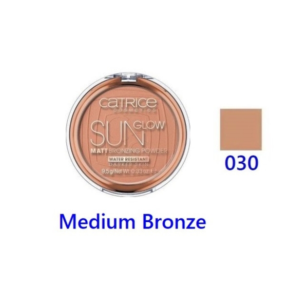Phấn tạo khối Catrice Sun Glow Matt Bronzing Powder 9,5g