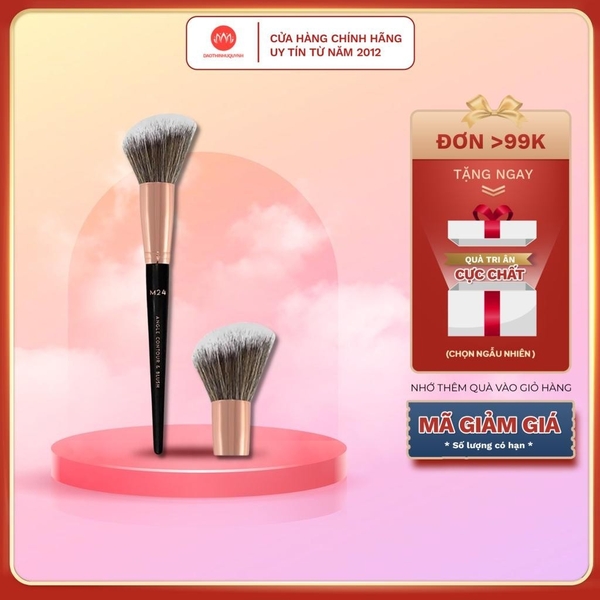 Cọ Má Tạo Khối Vacosi Angled Kabuki Brush M17