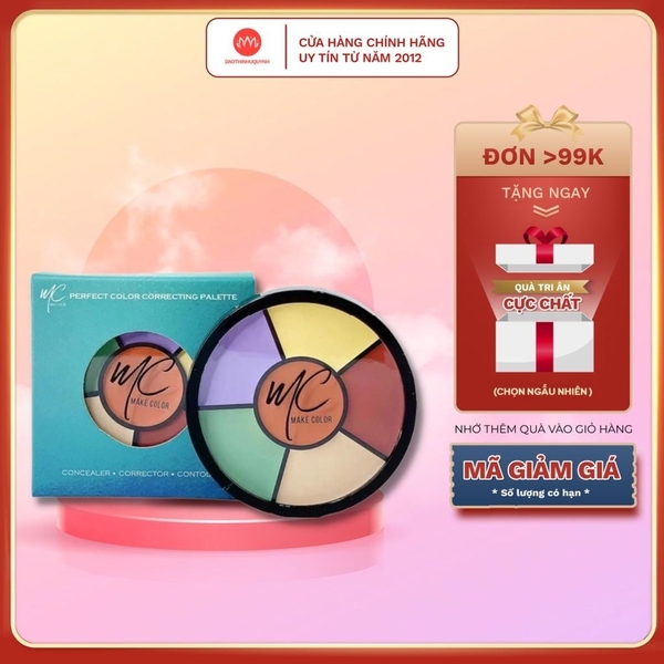 Bảng Triệt Sắc MC Make Color Perfect Color Correcting Palette 12g