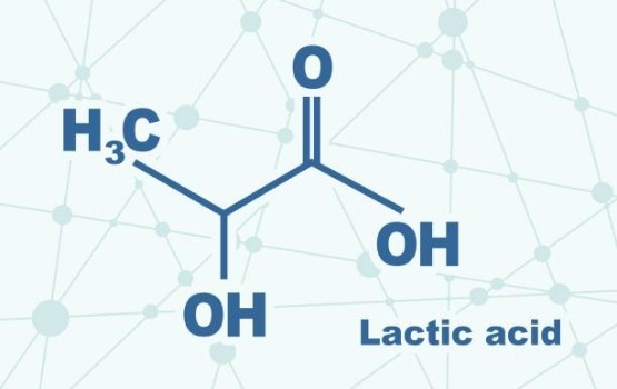 Thành phần Axit lactic giúp giảm mụn và nếp nhăn
