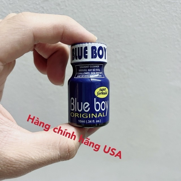 Blue Boy Poppers 10ml - Made In Usa