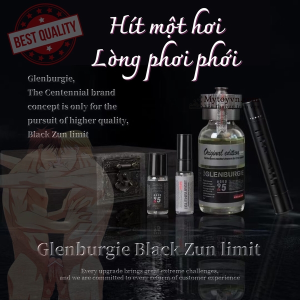 Popper hộp gỗ - Glenburgie Black Zun Limit - Mạnh mẽ, đê mê khó cưỡng